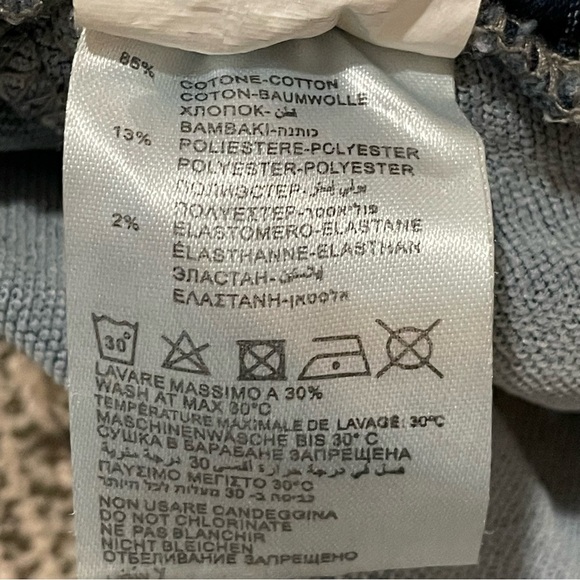 Venti6 Denim Jeggings Jeans Pull-on Elastic Waist Sequins Women’s Size Small - Picture 9 of 13